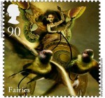 Royal Mail, Mythical Creatures, Fairies, by Dave McKean