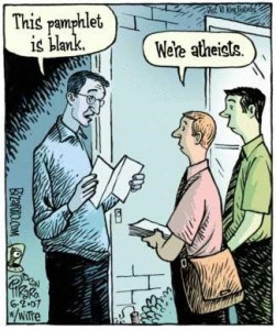 Door-to-door atheists